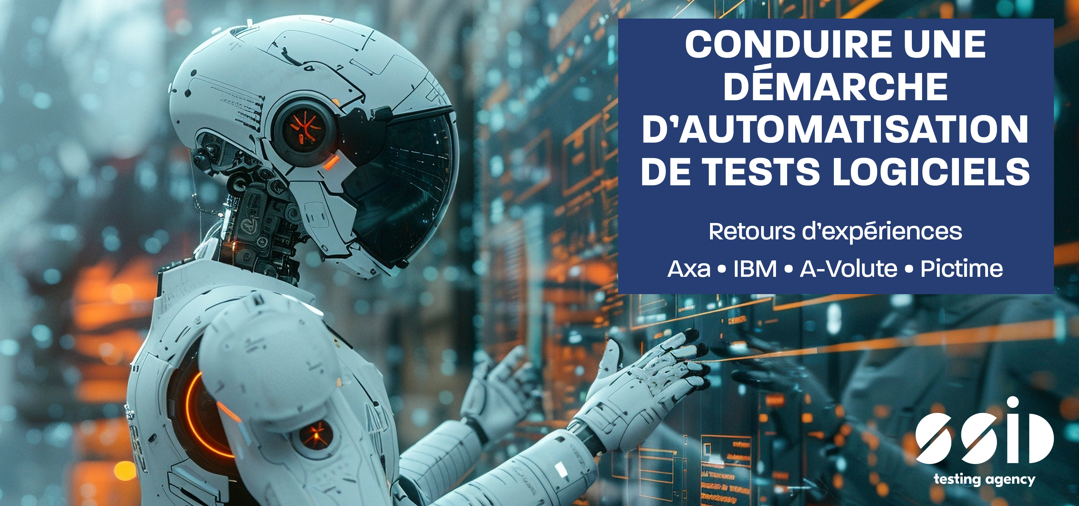 Robot - conduire une démarche d'automatisation de tests logiciels