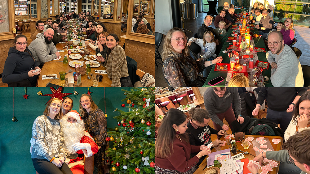 Soirée de fin d'année et arbre de noel chez SSID