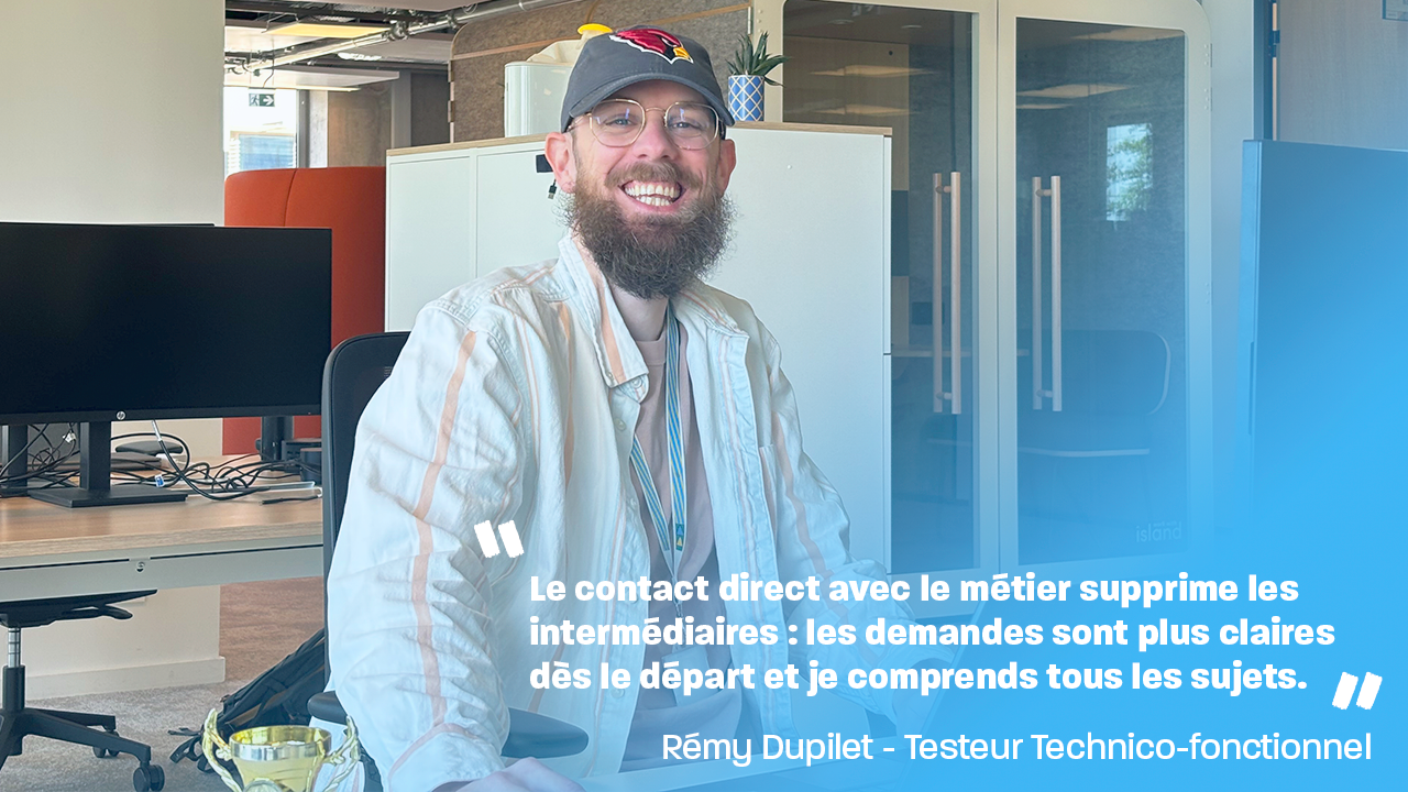 Photo de Rémy notre Testeur technico-fonctionnel