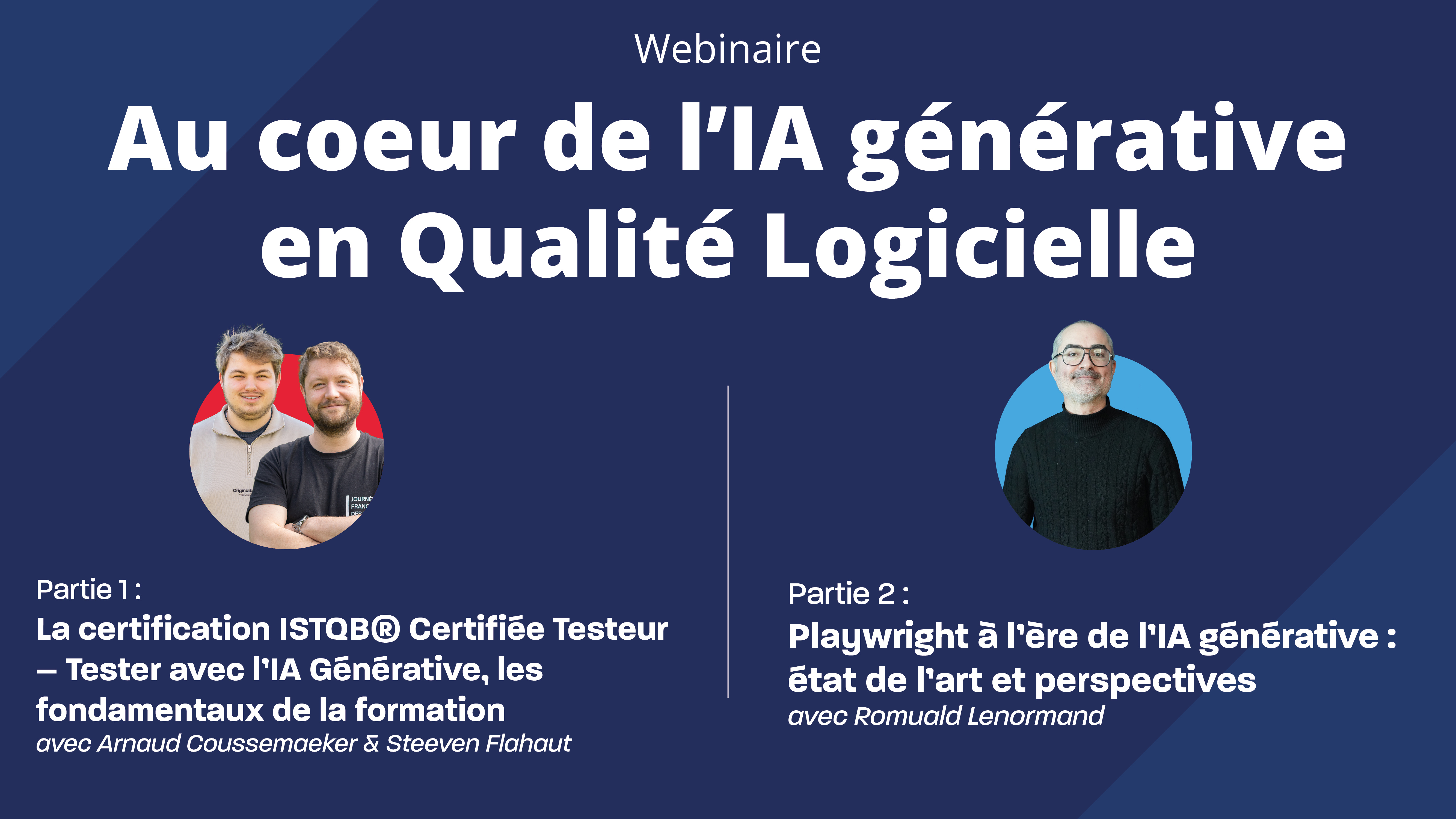 Webinaire – Au coeur de l’IA générative en Qualité Logicielle